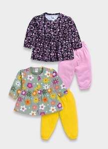 TINY BINY Girls Casual Top Pant