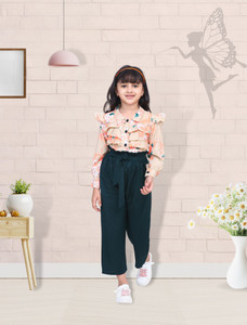 CUTIEKINS Girls Casual Top Pant