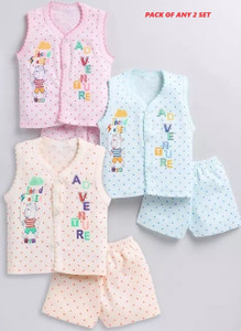 SHINING4 Baby Boys & Baby Girls Casual T-shirt Shorts