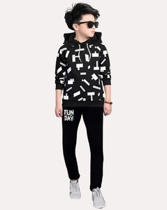 LILBITS Boys Casual T-shirt Track Pants