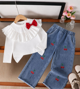 miraj Girls Casual Top Jeans