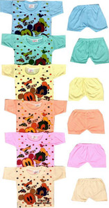 SHINING4 Baby Boys & Baby Girls Casual T-shirt Shorts