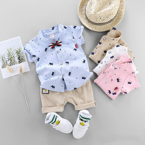 Vibe Trends Baby Boys & Baby Girls Party(Festive) Shirt Shorts
