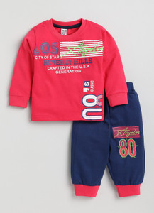 TINY BINY Boys Casual T-shirt Track Pants