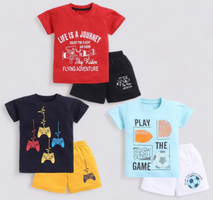 NEW TRINATH HOSIERY Boys Casual T-shirt Shorts