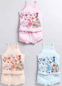 SHINING4 Baby Girls Casual Top Shorts