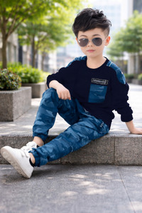 VARNIKA KIDS Boys Casual T-shirt Track Pants