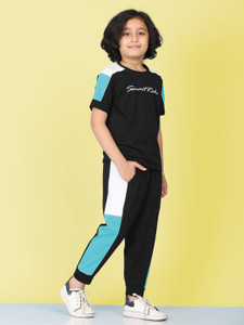 SmartRAHO Boys Casual T-shirt Track Pants