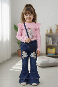 miraj Girls Casual Top Jeans
