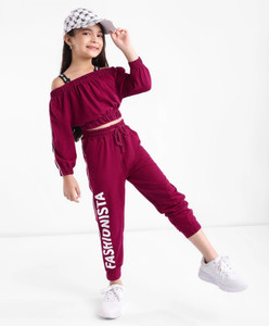 Patche Girls Party(Festive) Top Track Pants