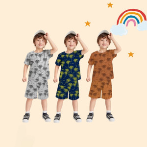 WAMMY Boys Casual Dress Shorts