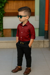 Nelkar Boys Party(Festive) Shirt Pant