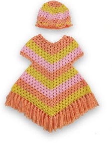 VaishnowHand Girls Casual Poncho Cap