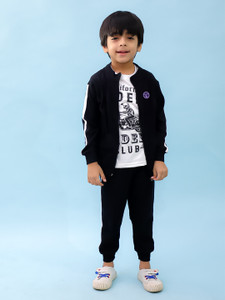 CHANDRIKA LIFESTYLE Boys Casual T-shirt Jacket, Trouser