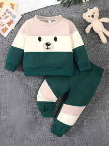 ELPIXIE FASHION Baby Boys & Baby Girls Casual T-shirt Track Pants