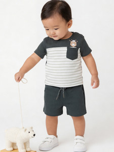 MAX Baby Boys Casual T-shirt Shorts