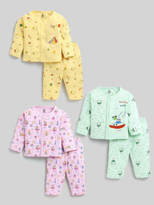 TINY BINY Baby Boys & Baby Girls Casual Top Pyjama