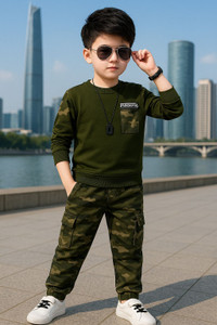 FROQUILIZ Boys Party(Festive) T-shirt Pant