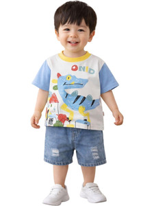 ALL KIDSS CHOICE Baby Boys Casual T-shirt Shorts