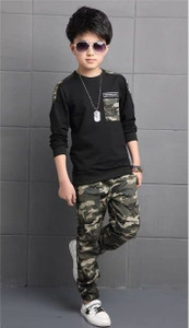 HARJYOT FASHION Boys Party(Festive) T-shirt Track Pants