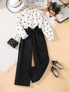 J&T DESIGNERS Girls Party(Festive) Top Pant