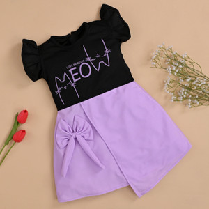 ATIQUE Baby Girls Midi/Knee Length Casual Dress