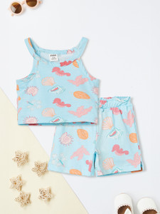 MAX Baby Girls Casual Top Shorts