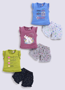 Mars Infiniti Baby Girls Casual Top Capri