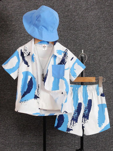 EMBLICA Boys Casual Shirt Shorts