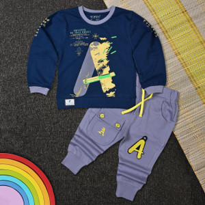 Worton Fashion Boys Casual T-shirt Pant