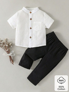 RIVEREYE Baby Boys & Baby Girls Casual Shirt Pant