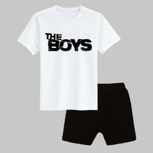 CoolTees4U Baby Boys & Baby Girls Casual T-shirt Shorts