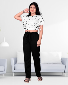 LEERUKA Girls Party(Festive) Top Pyjama