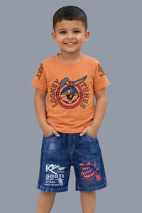 ACTLIVE Boys Casual T-shirt Shorts