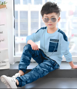Glam elegance Boys Party(Festive) T-shirt Trouser