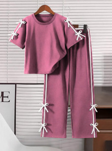 RANIBAA Girls Casual T-shirt Trouser
