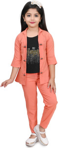 Fariha Fashions Girls Party(Festive) Top Pant