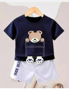 IFA COLLECTION Boys Casual T-shirt Shorts