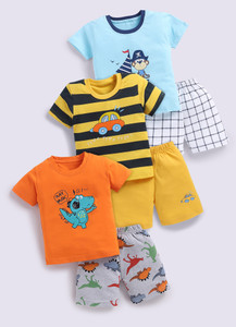 Blushh Berry Boys Casual T-shirt Shorts