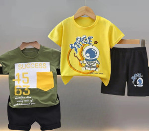 CALCUTTA FASHION Baby Boys & Baby Girls Casual T-shirt Shorts