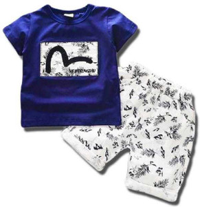 Kirshi Baby Boys & Baby Girls Casual T-shirt Shorts