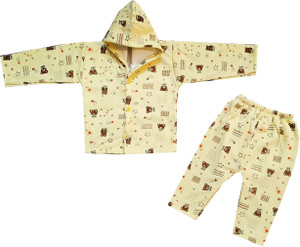 SHINING4 Baby Boys & Baby Girls Party(Festive) T-shirt Pyjama