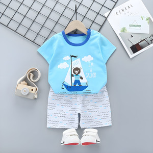 IFA COLLECTION Baby Boys & Baby Girls Casual T-shirt Shorts