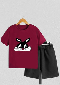 MGRS Baby Boys & Baby Girls Casual T-shirt Shorts