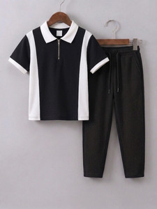 Try This Boys Casual T-shirt Track Pants