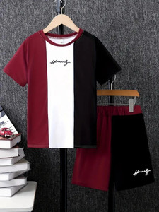 KEESOR Boys Casual T-shirt Shorts