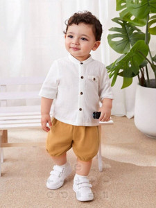 Jhrey creation Boys Casual Shirt Shorts