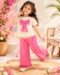Safa Fashion Girls Party(Festive) Top Pant
