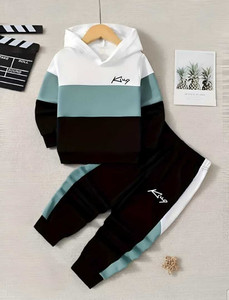NMB STYLE Baby Boys & Baby Girls Casual Top Track Pants