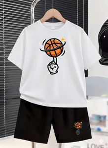HARAAFASHIONS Boys Casual T-shirt Shorts